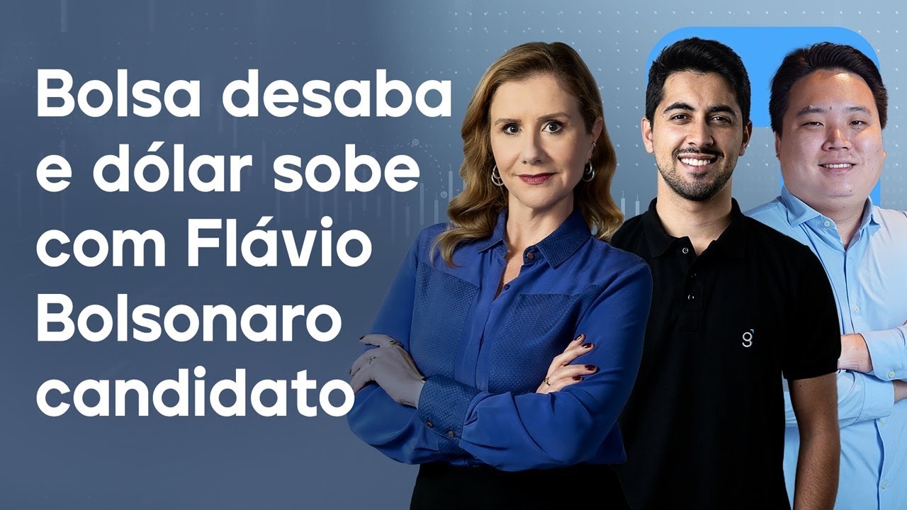 🔴 05/12/25 Bolsa desaba e d&oacute;lar sobe com Fl&aacute;vio Bolsonaro candidato | Fechamento de Mercado