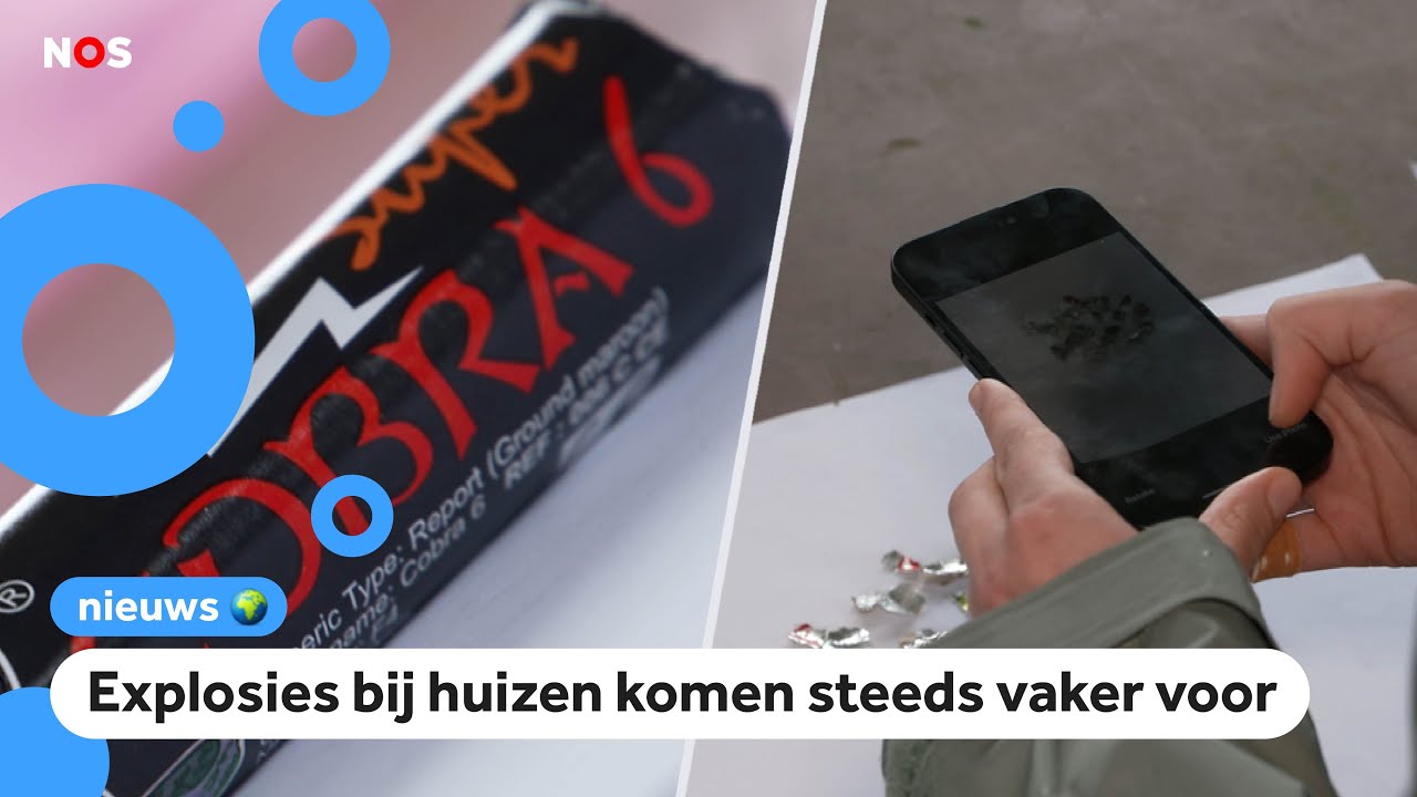 Wat ontplofte er? Deze app helpt politie om vuurwerkbom op te sporen