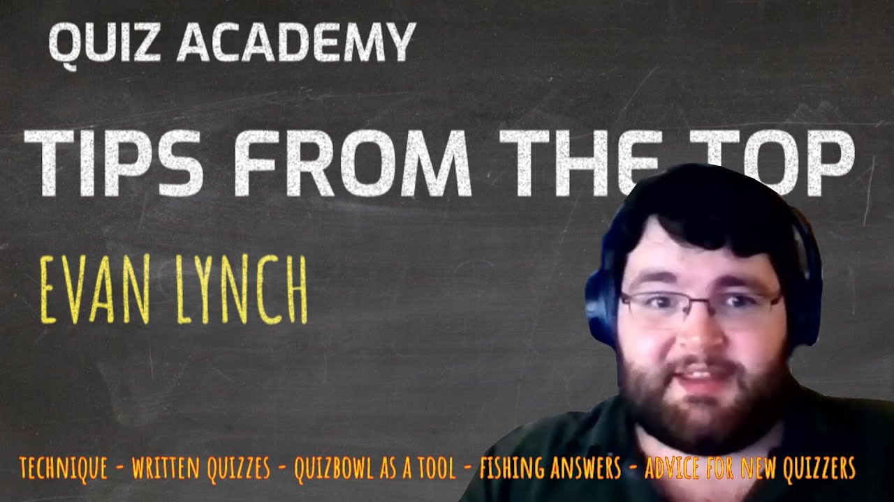 TIPS FROM THE TOP - EVAN LYNCH