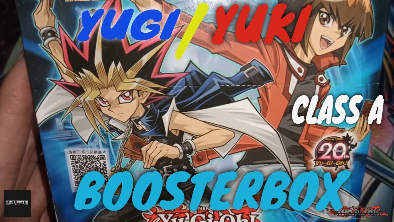 (YUGI-YUKI) Yugi-oh Unboxing Class A Cards (BOOSTER BOX)