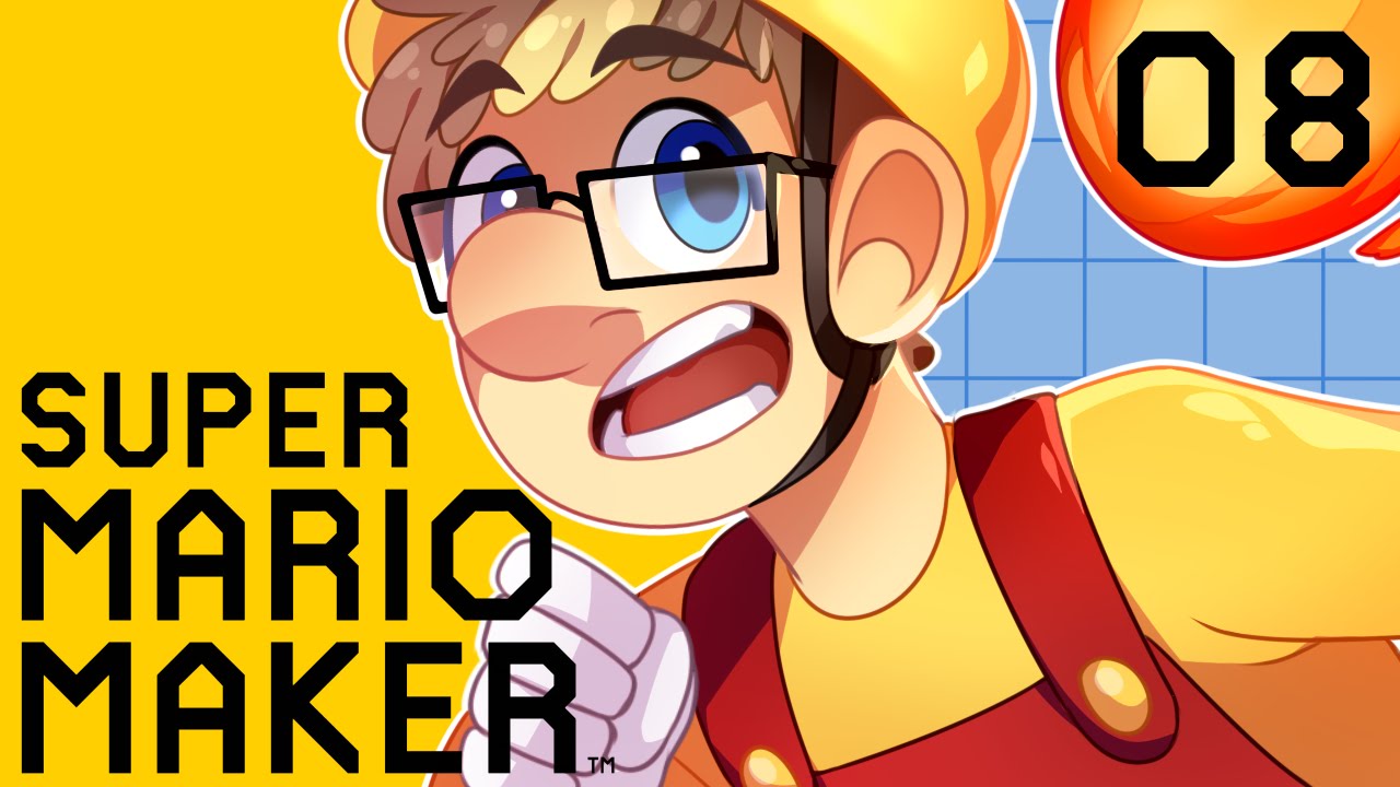Super Mario Maker Gameplay Part 8 - 100 Mario Expert Challenge Begins