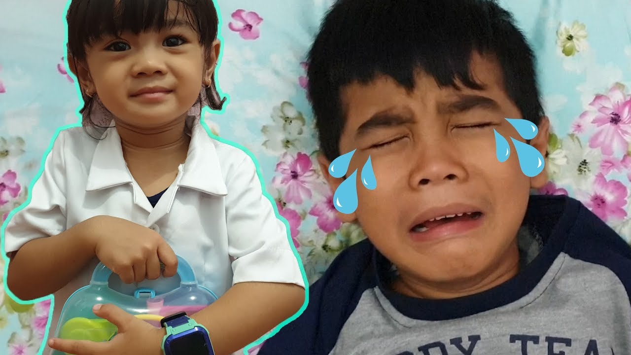 SAKIT⁉ Demam, Main Dokter dokteran, Imoo watch Phone, Drama Anak