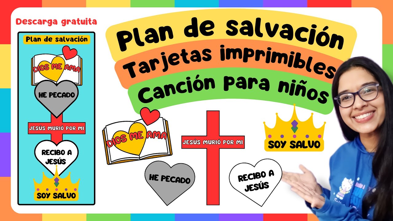 PLAN DE SALVACIÓN PARA NIÑOS + CANCIÓN ❤️ - PEQUEÑOS VENCEDORES ❤️