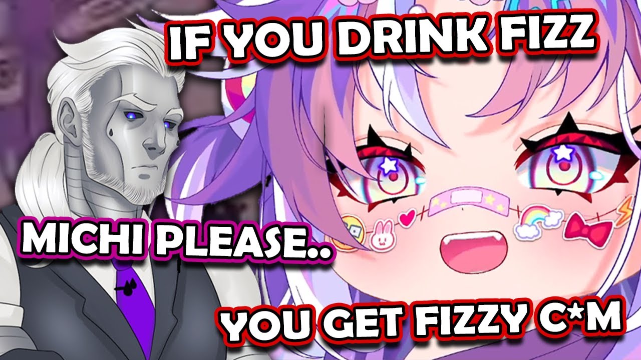 Michi thinks if you drink fizzy drinks, your c*m tastes fizzy.