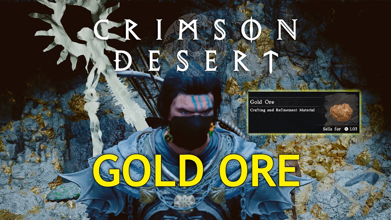 How to Get Gold Ore | All Gold Mine Locations | Crimson Desert