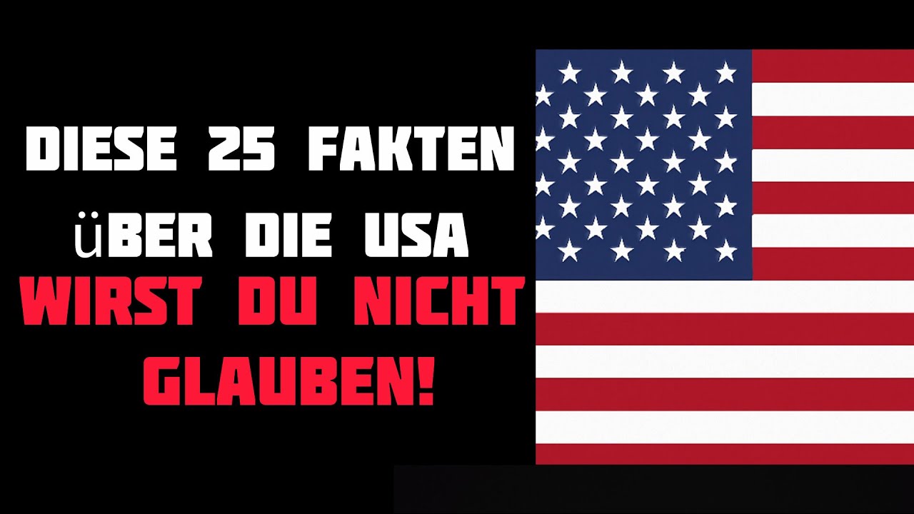 USA: 25 Fakten, die dich v&ouml;llig umhauen werden! Wissenswertes USA, interessante Fakten, Amerika Doku