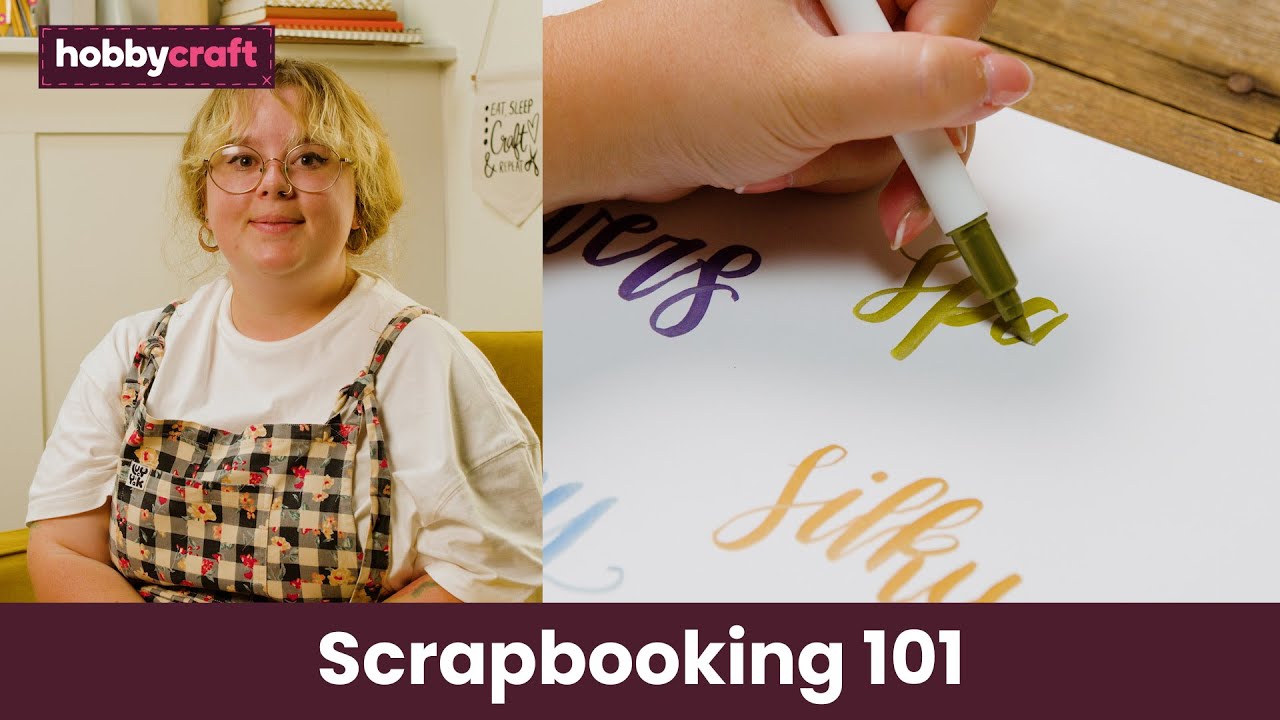 Scrapbooking 101 | Get Started in Scrapbooking | Hobbycraft