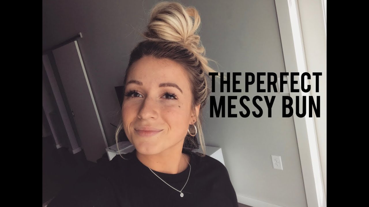 How To Create The Perfect Messy Bun