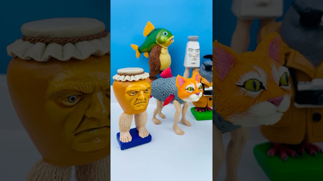 All My Italian Brainrot Meme Clay Figures #brainrot #toys #polymerclay