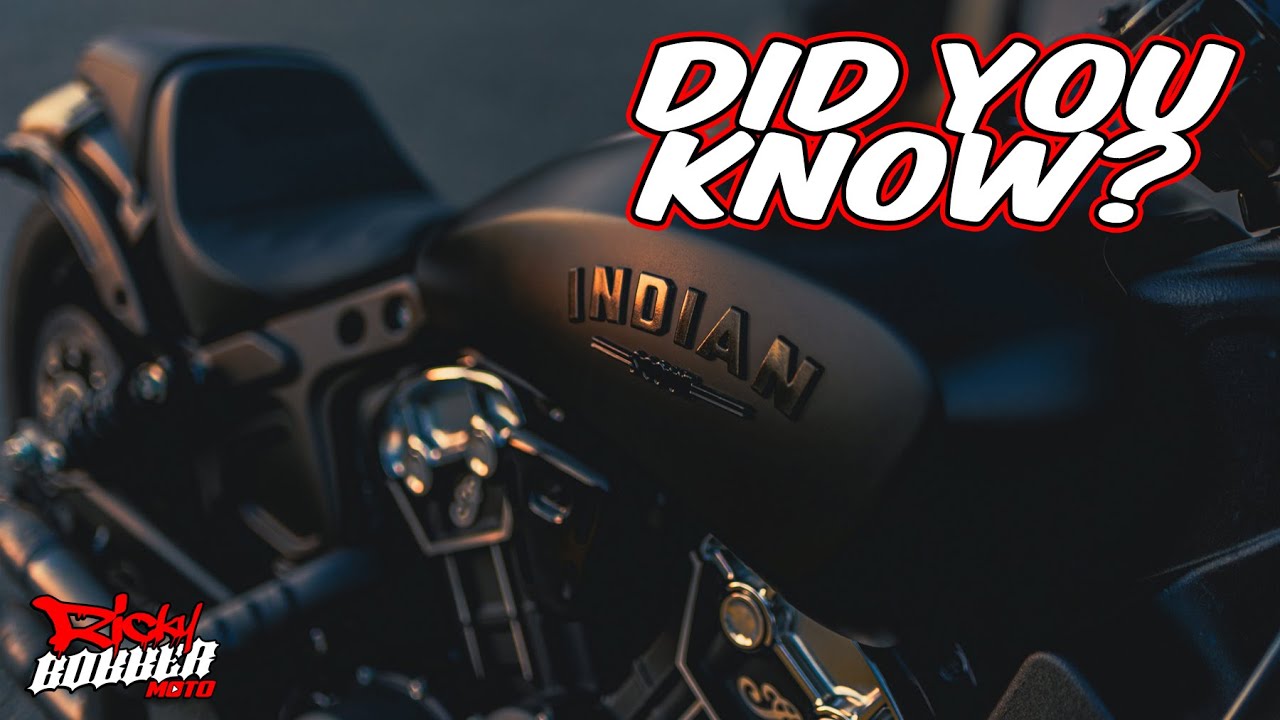3 Things Some Indian Scout Bobber Owners May Not Know About their Bikes