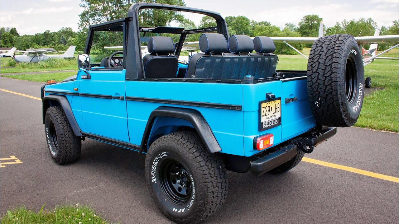 Restoration project  '88 Mercedes Benz WOLF GD240