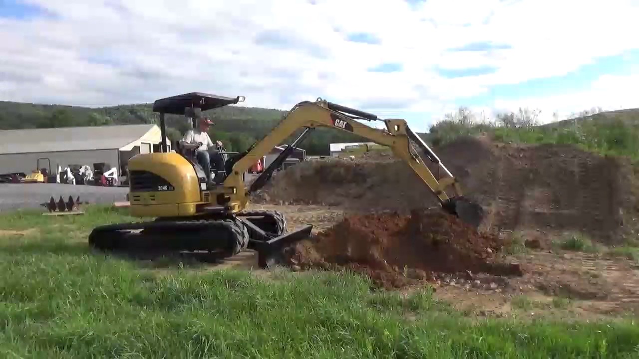 2008 Caterpillar Cat 304C CR Mini Excavator 2 Speed Aux Hyds For Sale Mark Supply Co