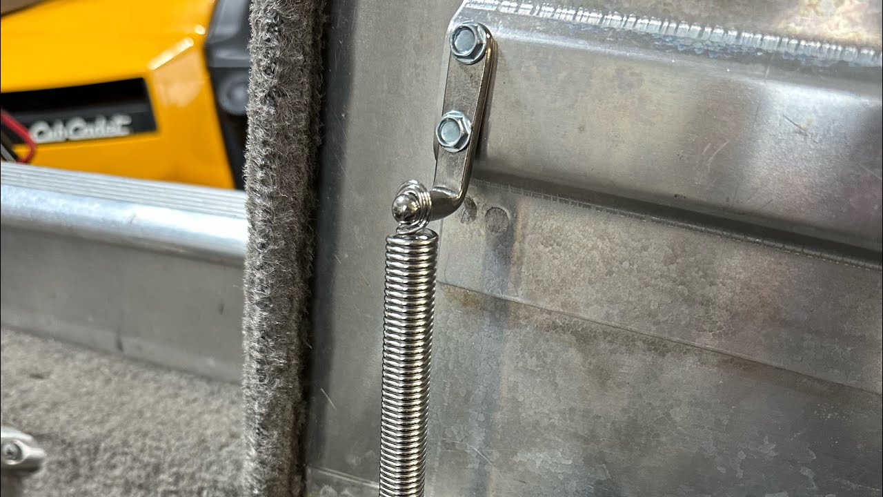 Cheap, simple boat mod. Hatch spring supports!