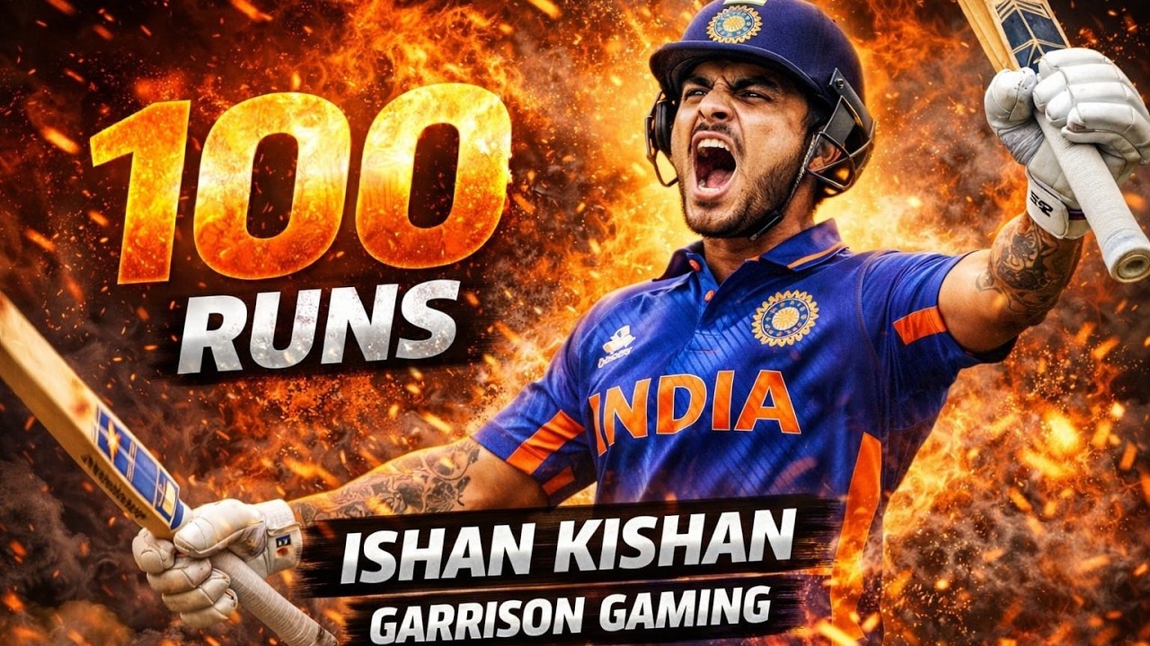 ISHAN KISHAN 100 RUNS BLAST 💥 Aggressive Batting Show! 😱 | @Garrisongaming2  | #ishankishan |