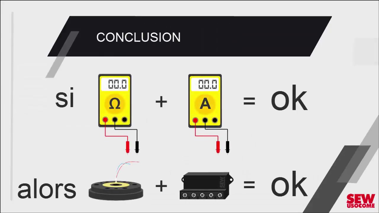 Tutoriel test électrique d'un frein
