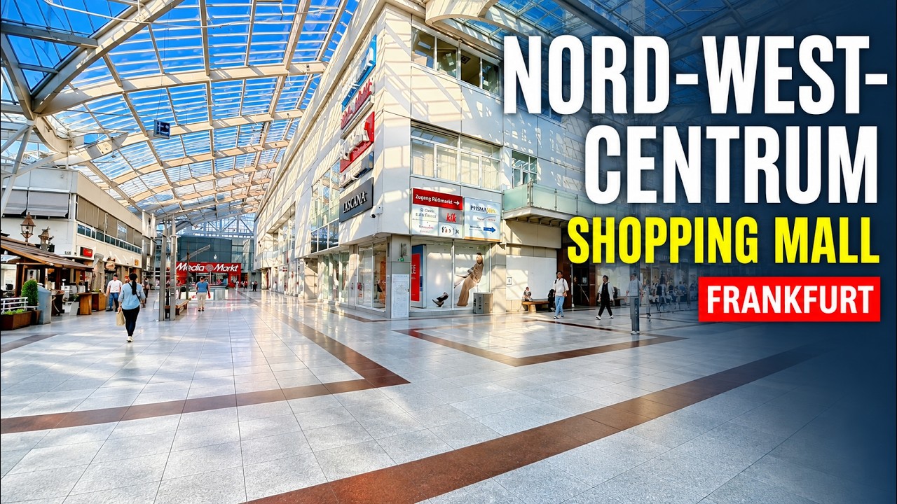 Walking Tour – NordWestZentrum Shopping Mall, Frankfurt#frankfurt  #shoppingmall #citywalk