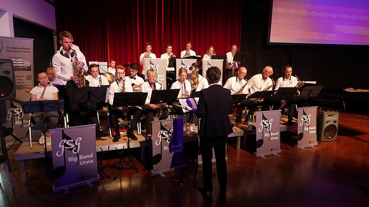 GSG Big Band Unna plays Moanin  by Bobby Timmons (Arr. Sweeney)