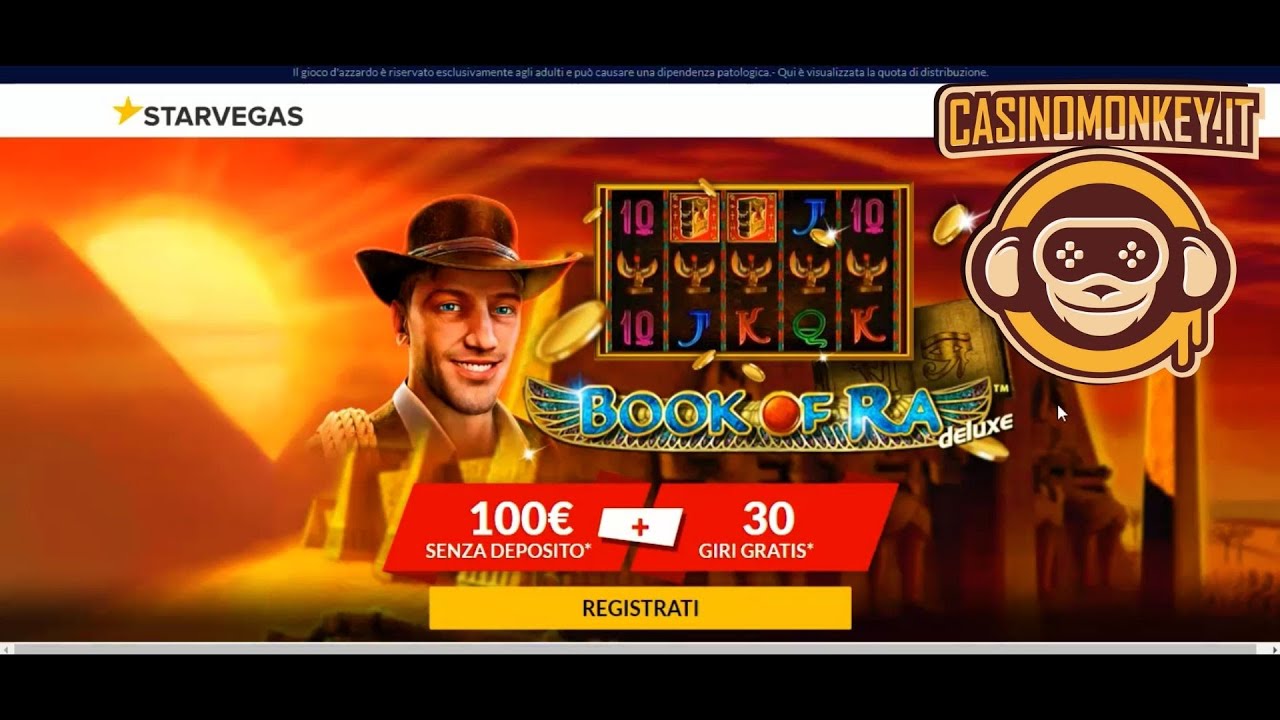 Bonus senza deposito - BONUS Starvegas gratis 100 euro e 30 free spins