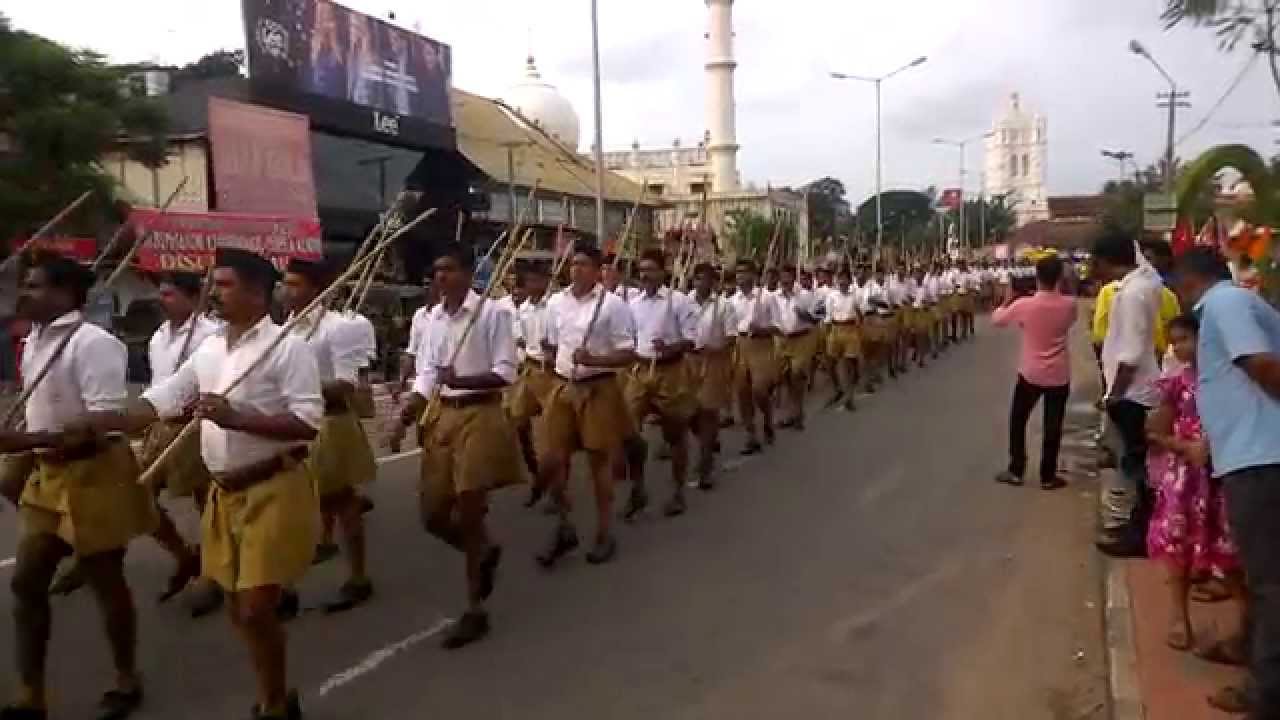 RSS ROUTE MARCH 2014 TRIVANDRUM KERALA