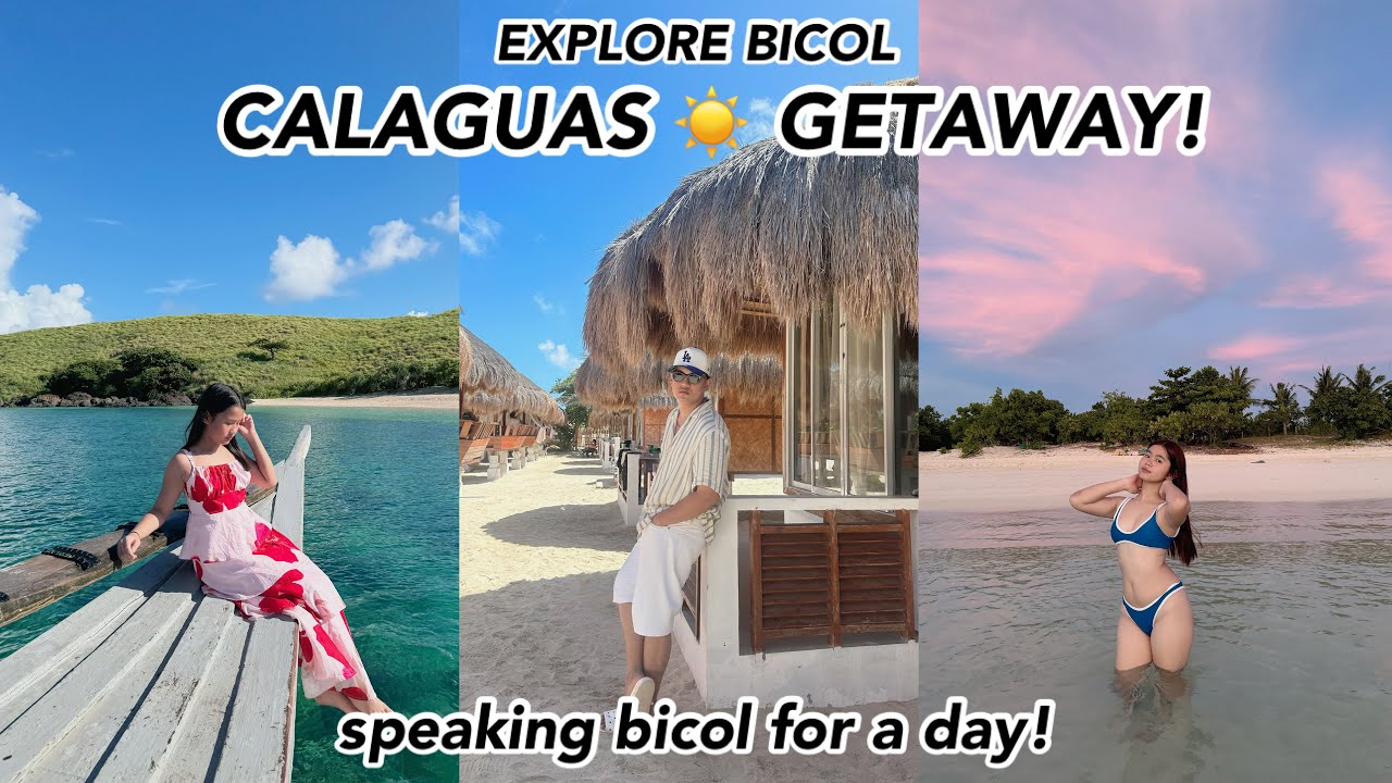 Speaking BICOL for a Day! (Cabase Fam goes to CALAGUAS Island)
