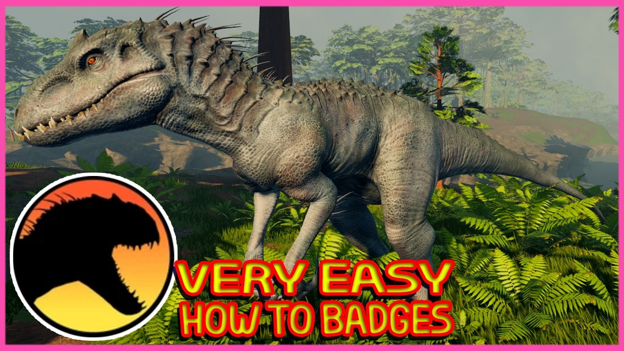Roblox  - [LIMITED] How to get Indomitable Fury  Badge and Indominus Rex Morph in  JURASSIC GENESIS