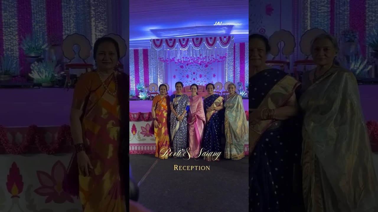Supriya Tai Sule's daughter's reception ceremony..🎉💫❤️&zwj;🩹#supriyasulespeaks #trendingshorts
