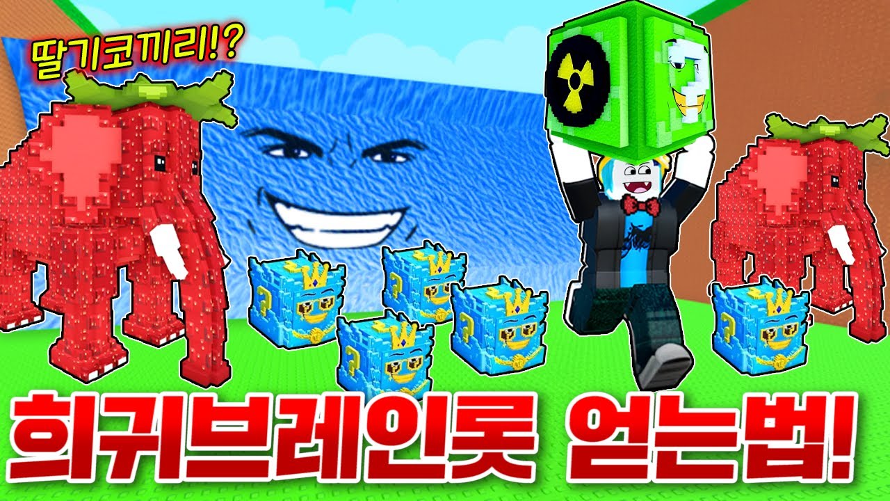 한번에 쓰나미 브레인롯게임에서 부자가 됐습니다 ㄷㄷ;; 개발자 이벤트대박!!