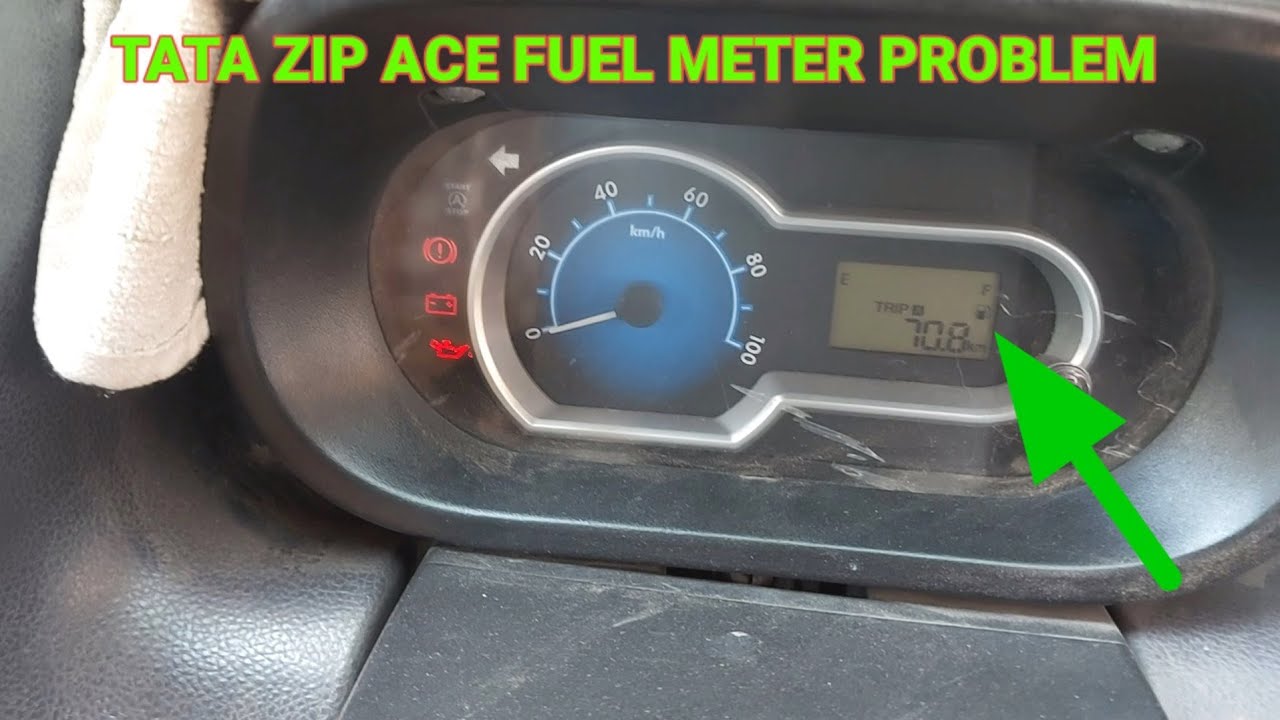 TATA ZIP FUEL METER PROBLEM IN HINDI  /  TATA ZIP FUEL TANK UNIT WIRING PROBLEM IN HINDI