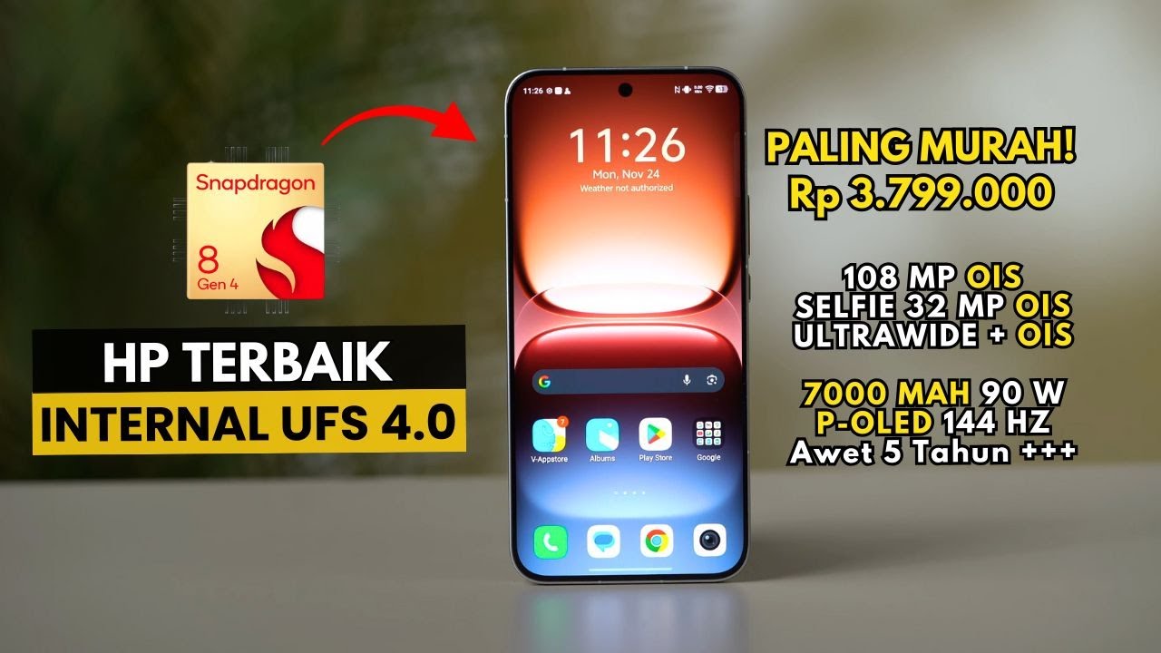 7 HP Terbaik INTERNAL UFS 4.0 Si Paling Kencang seDunia Saat Ini