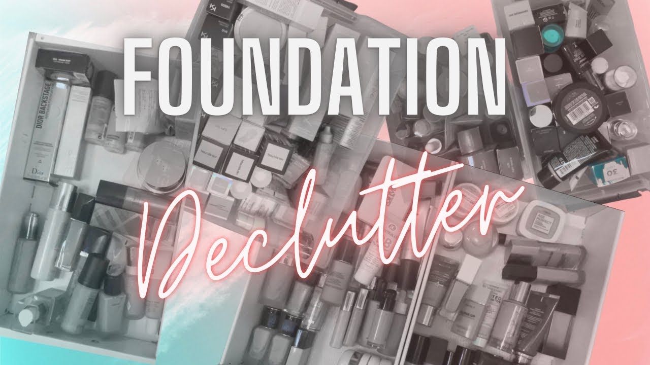 MID YEAR DECLUTTER 2023 || Foundation // Part Five Final