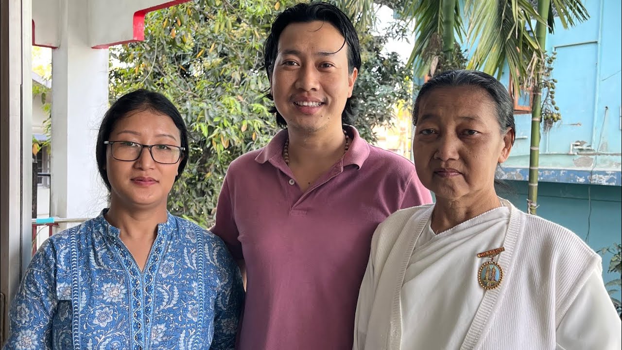 Om shanti. Visiting Hari Ata at Tinsukia 