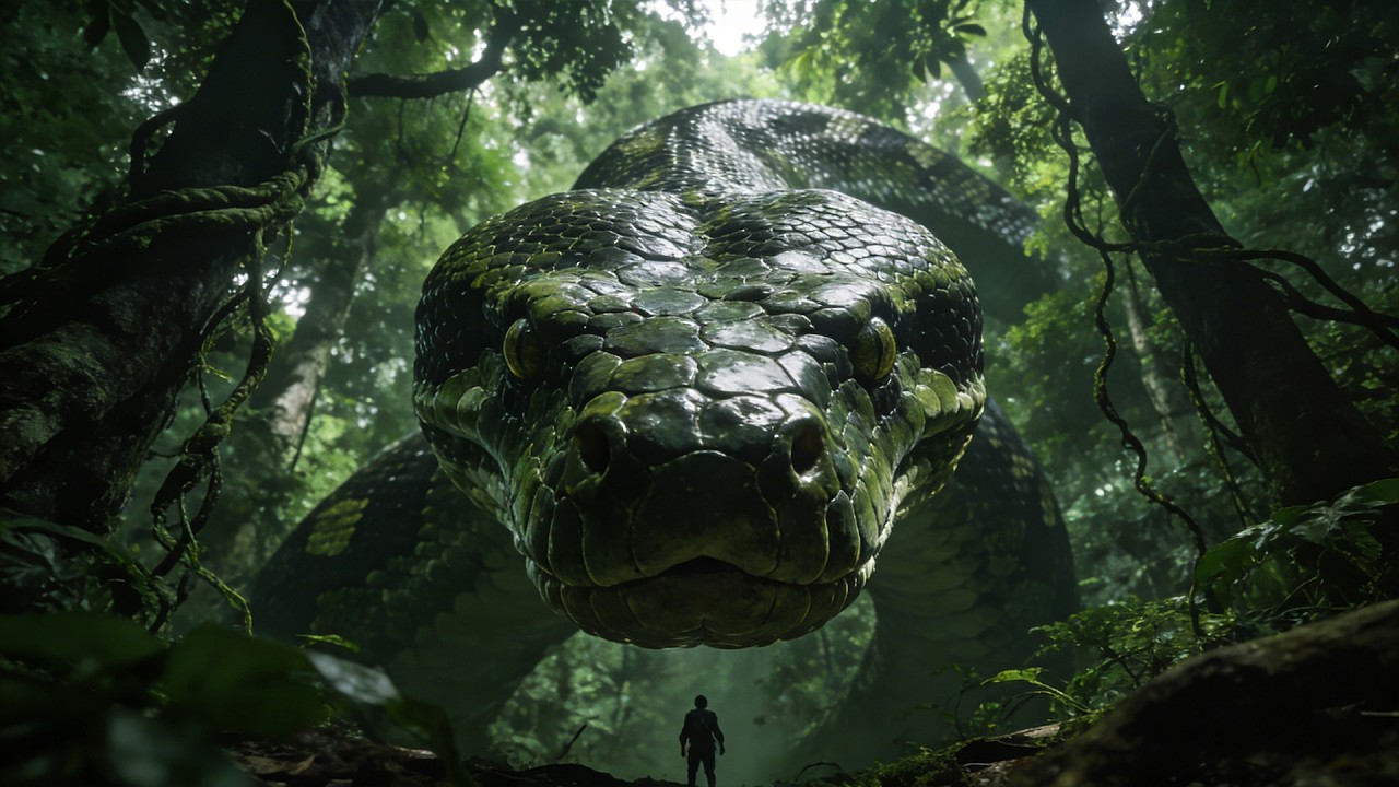Best anaconda movie: Shh! You've been targeted by the giant python. #Movie #Horror #Plot