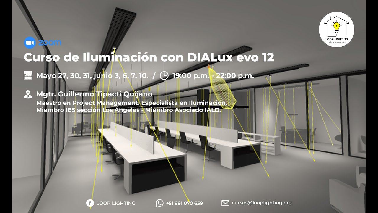 Curso de Iluminación con DIALux evo 12 💡