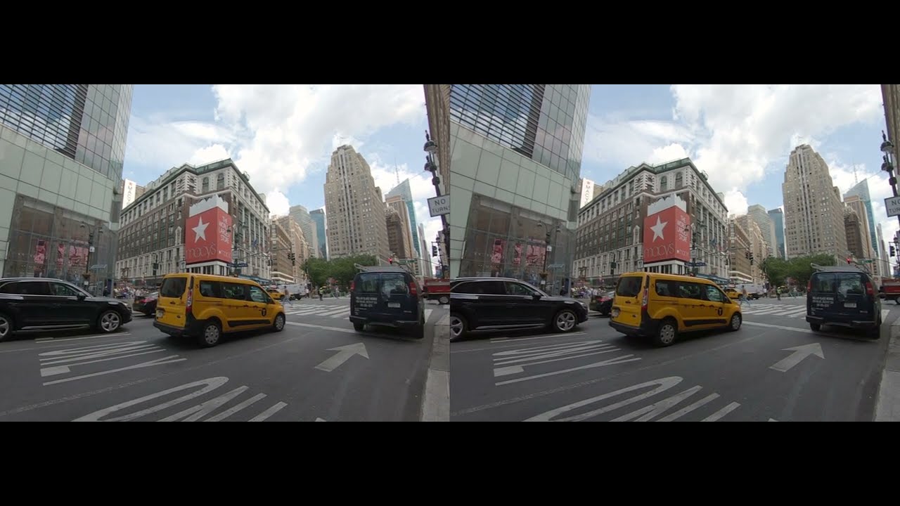 3DNY: Midtown - 06.09.23 3D Stereoscopic Side By Side SBS - binaural