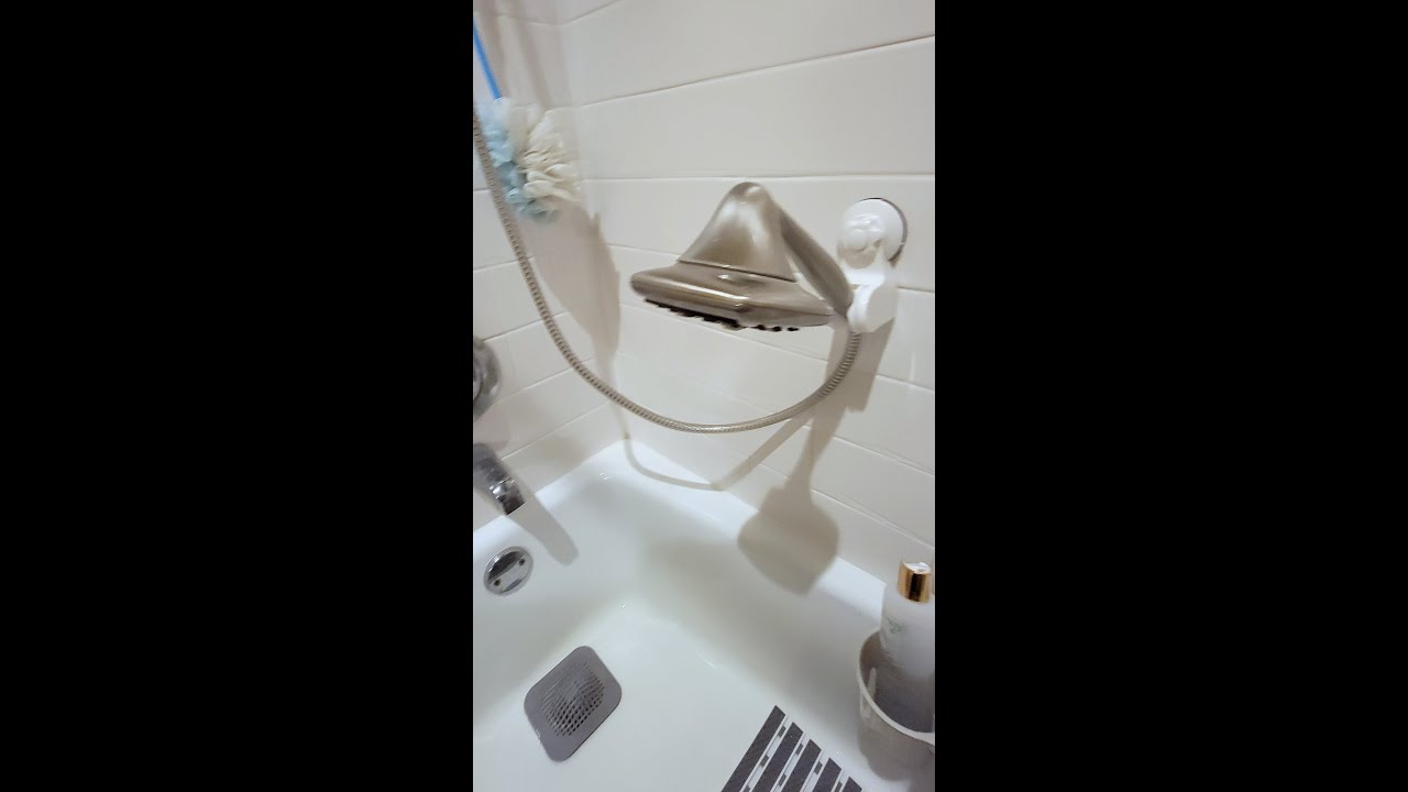 Pump & Fix Shower Head Holder - An option for more accessible shower head positioning