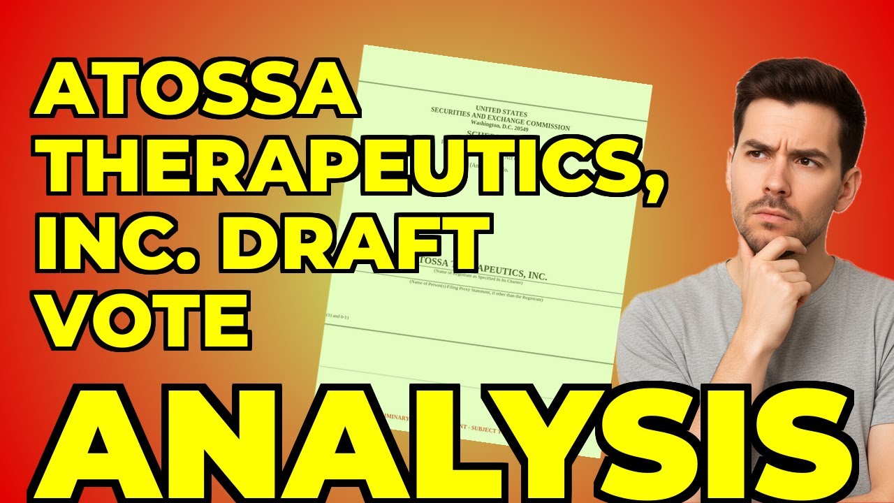 Atossa Therapeutics: My Take on Their Reverse Stock Split Strategy