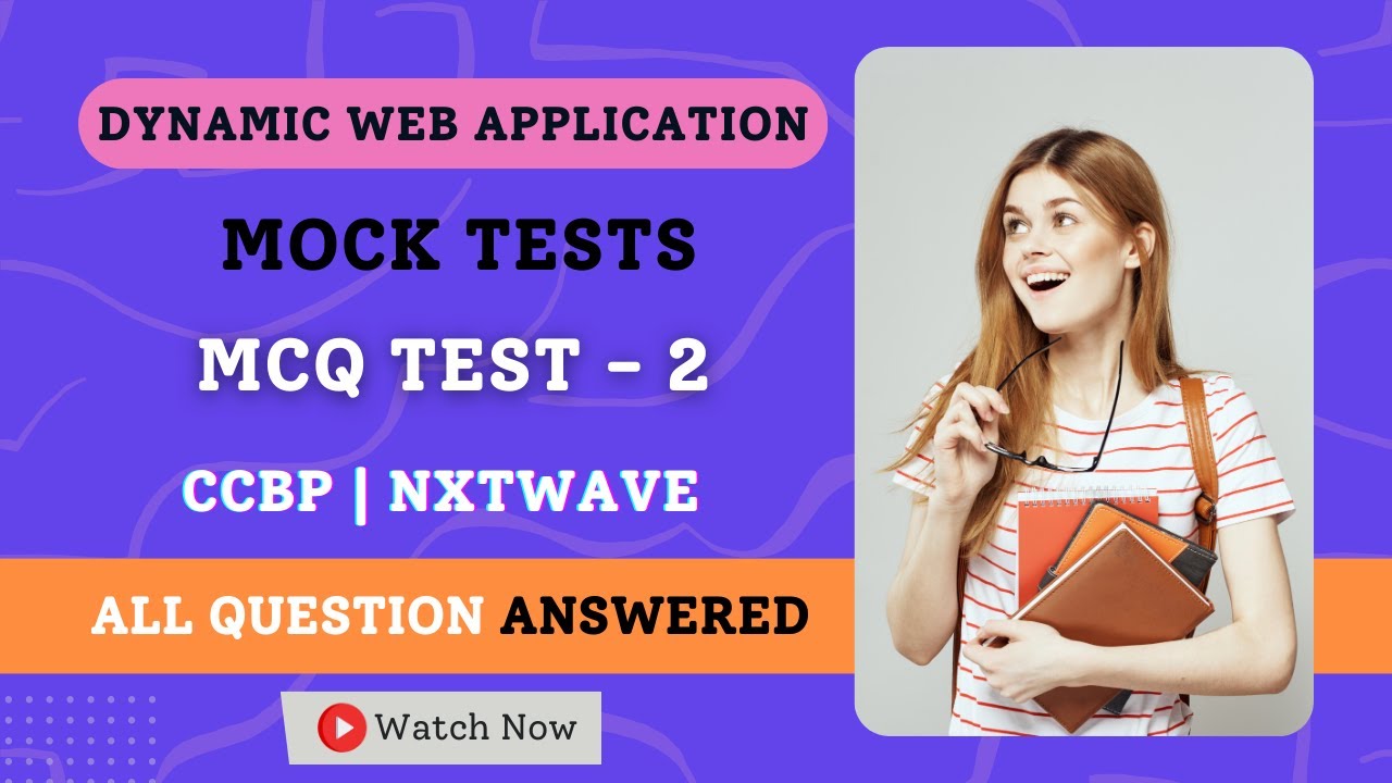 MOCK TEST | MCQ TEST 2 ANSWER | JavaScript | NxtWave | CCBP 4.0