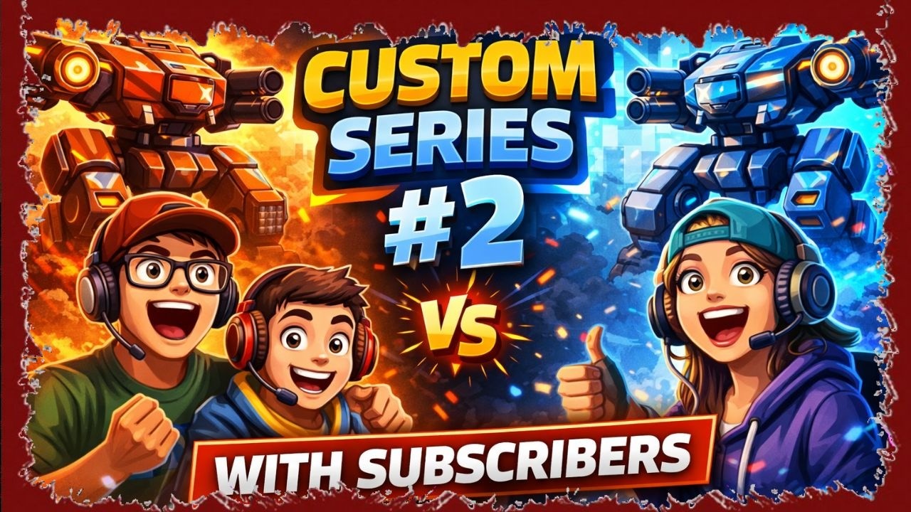 Custom Match with Subscribers - Can We Win? | Mech Arena