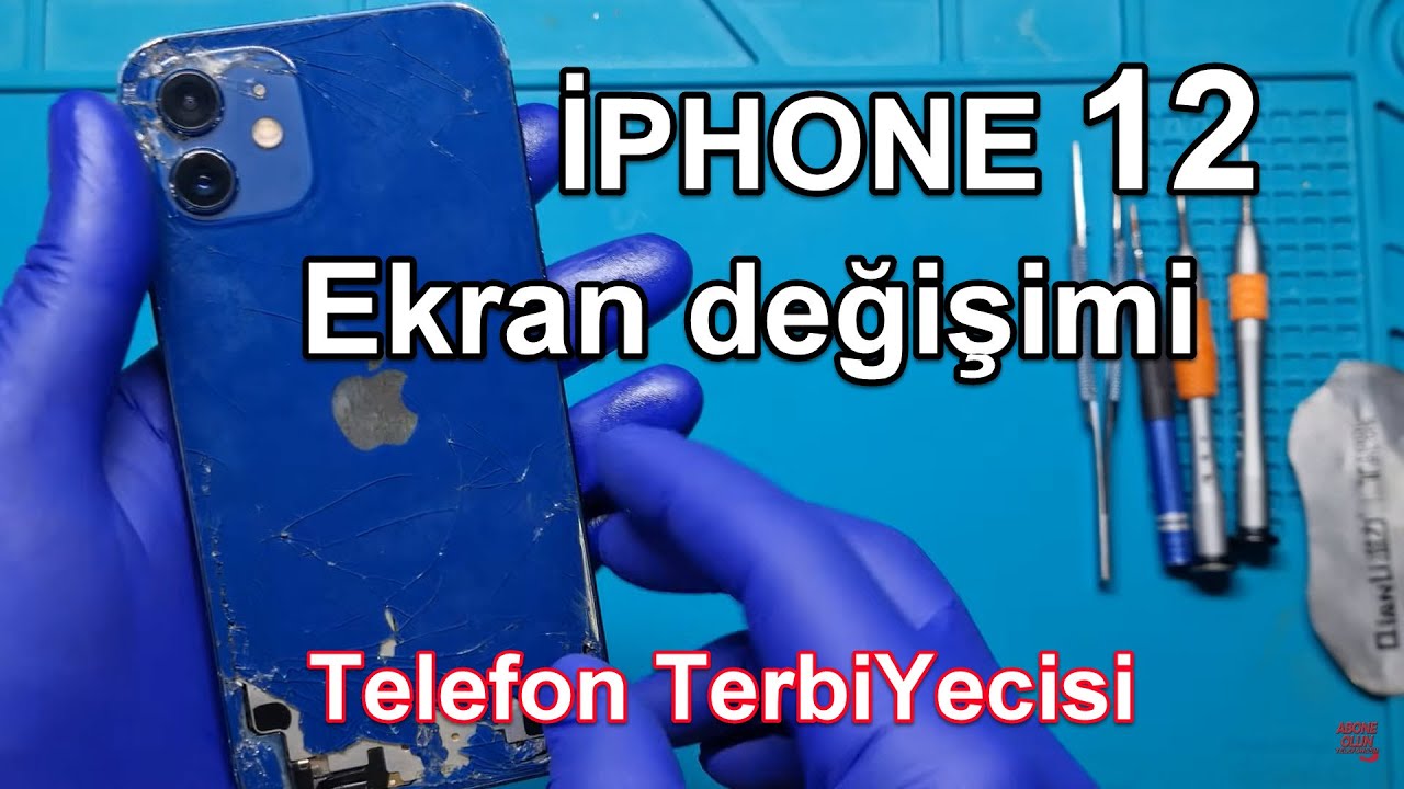 İPHONE 12 EKRAN DEĞİŞİMİ  nasıl yapılır