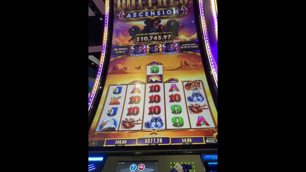  Buffalo Ascension $4 38fg #slot #slots #casino #slotmachine #casinogames #buffaloascension 