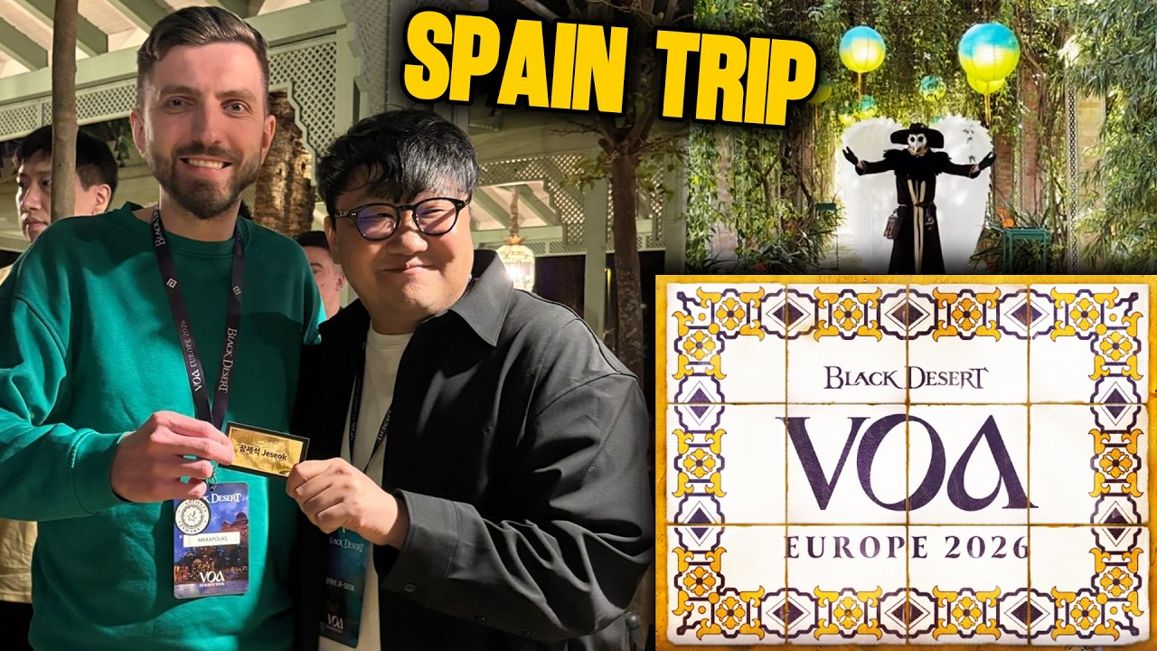 Black Desert Real Life event - Voice of Adventurers - Europe 2026 (Spain, Seville)