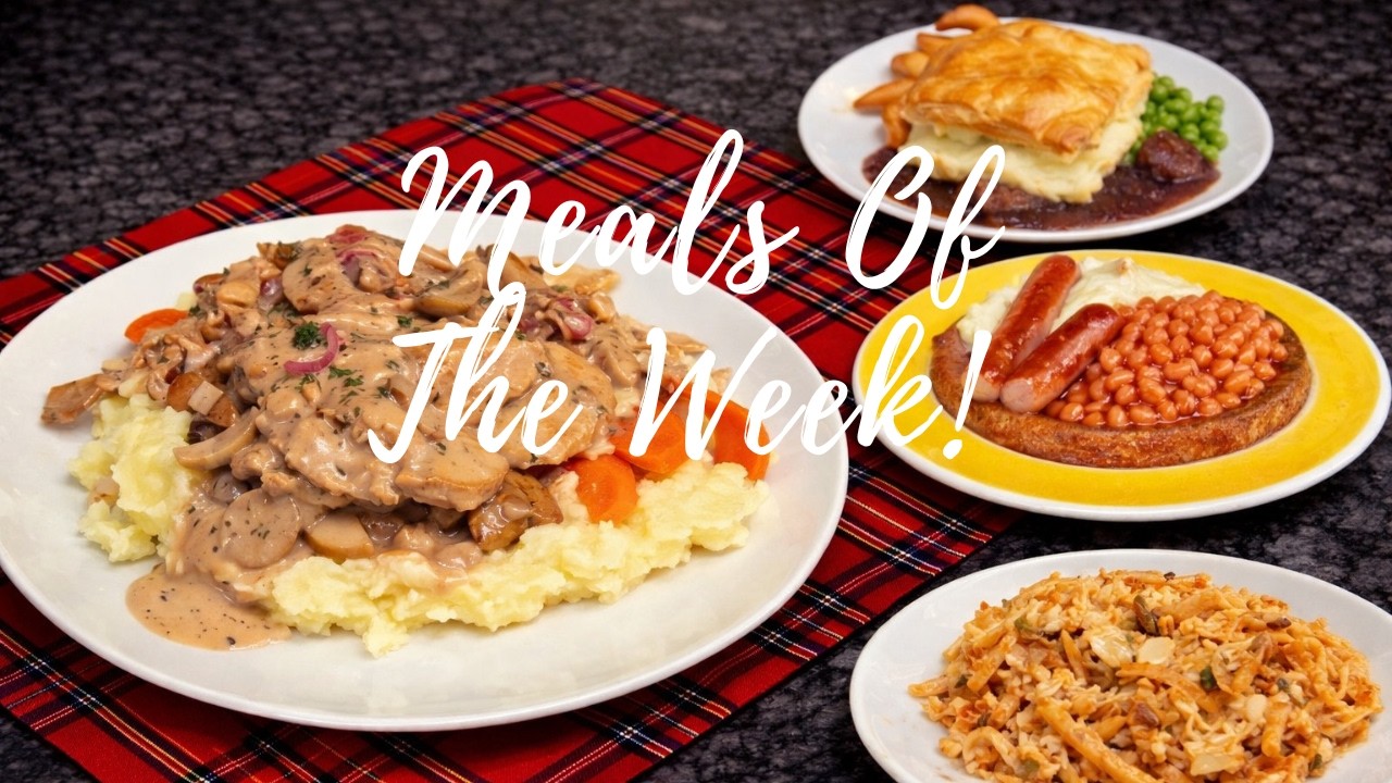 Meals Of The Week Scotland | 1st - 7th January | UK Family dinners :)