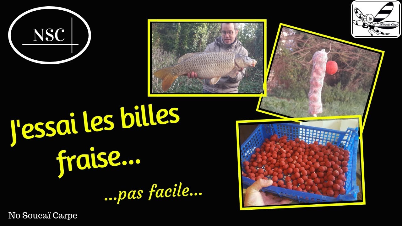 J'essai les billes fraise