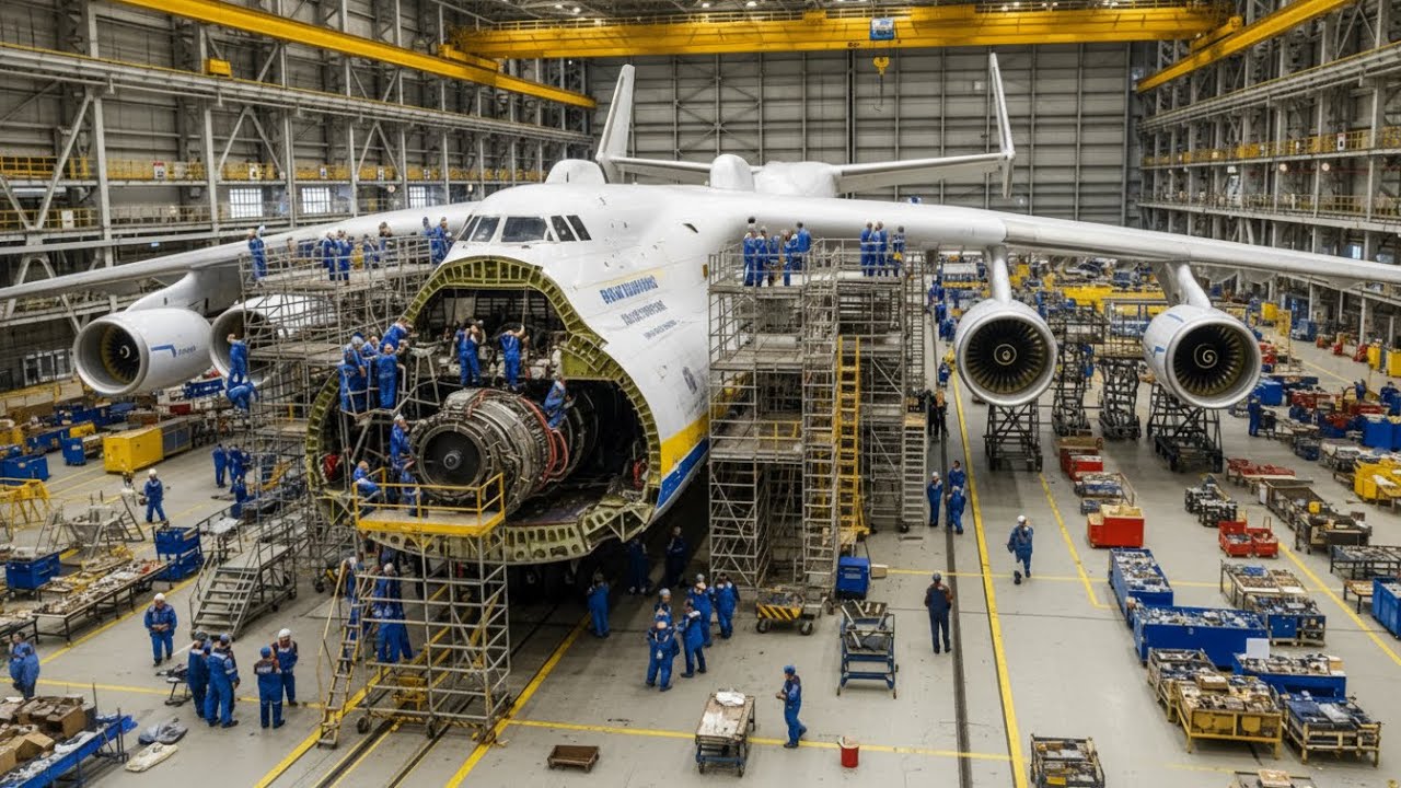 Inside the Production Process of the World&rsquo;s Largest Aircraft &ndash; Antonov An-225 Mriya
