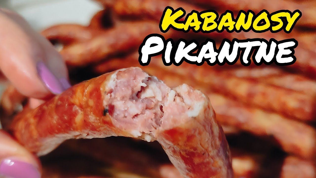 Kabanosy w baranim jelicie pikantne 