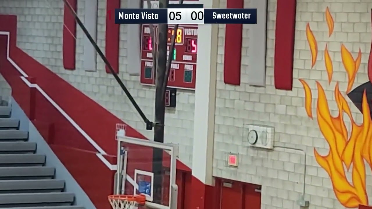 Monte Vista vs Sweetwater Boys Basketball Varsity 2022
