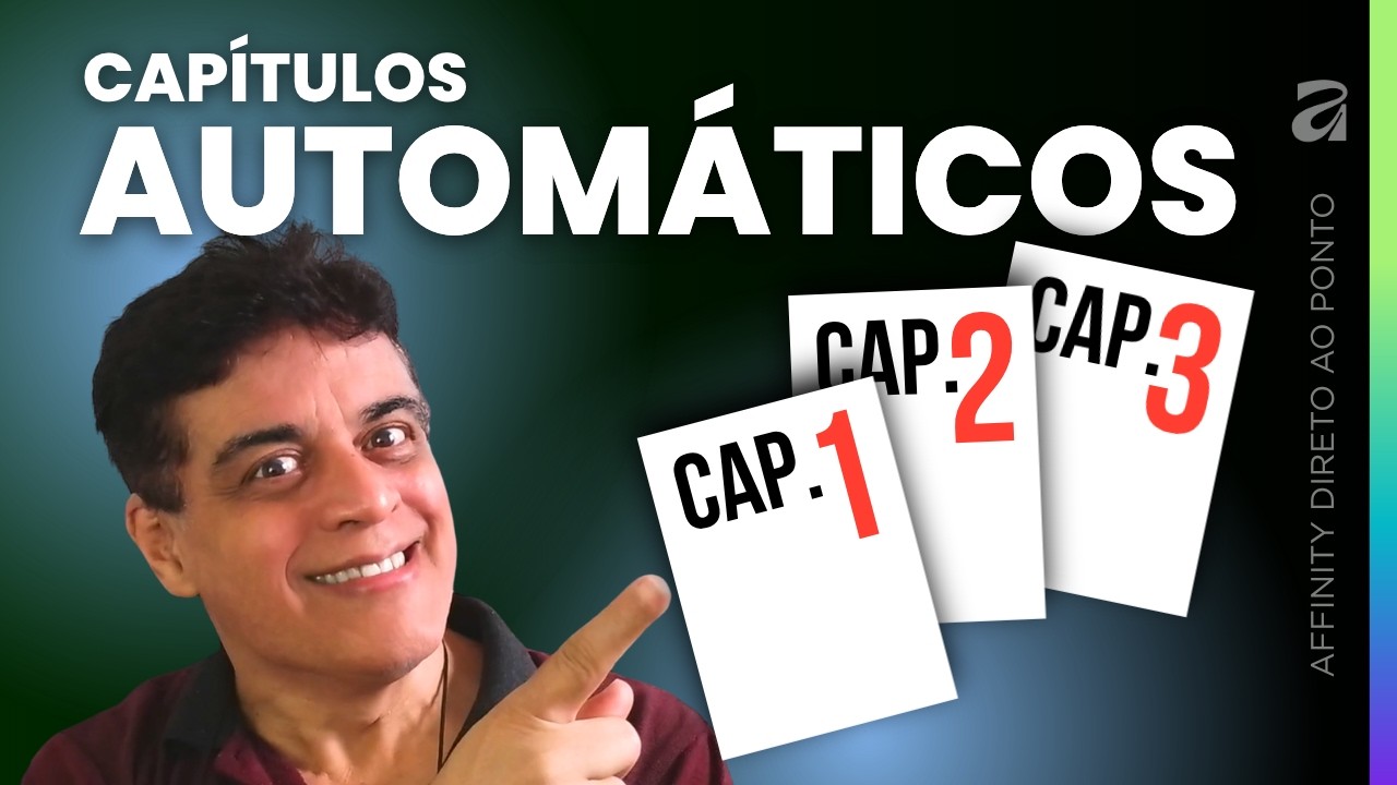 Como numerar capítulos automaticamente no Affinity (sem erro)