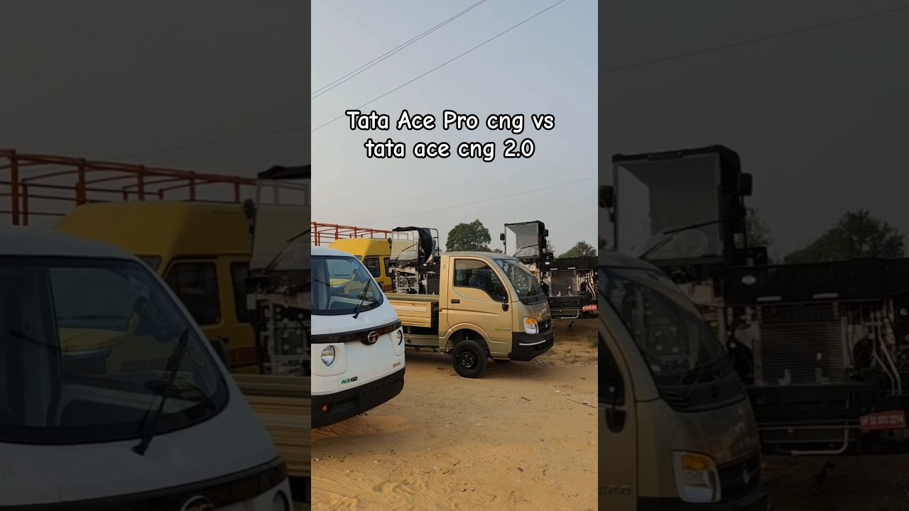 Tata Ace Pro Bi-Fuel против Tata Ace CNG 2.0 