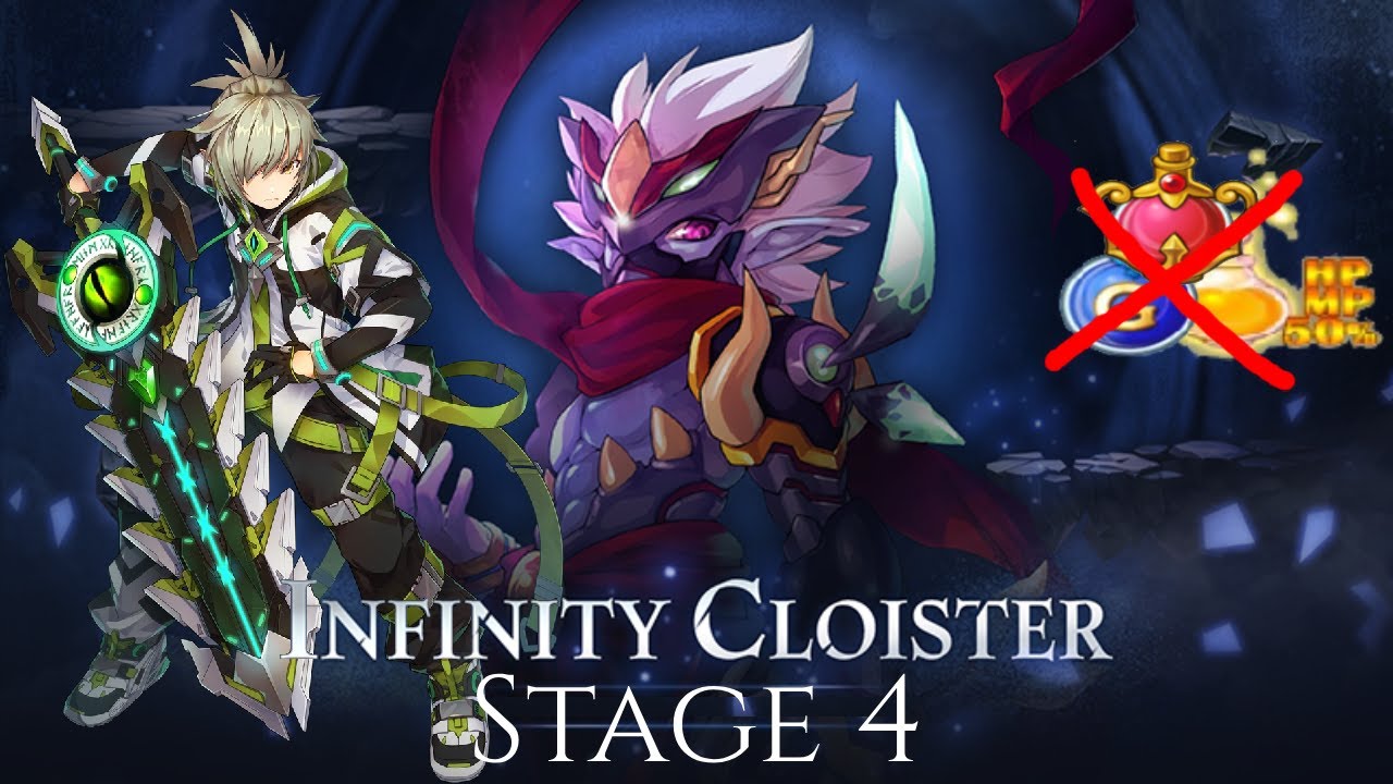 Zero | Infinity Cloister Stage 4 (no potions)  - Grand Chase Classic