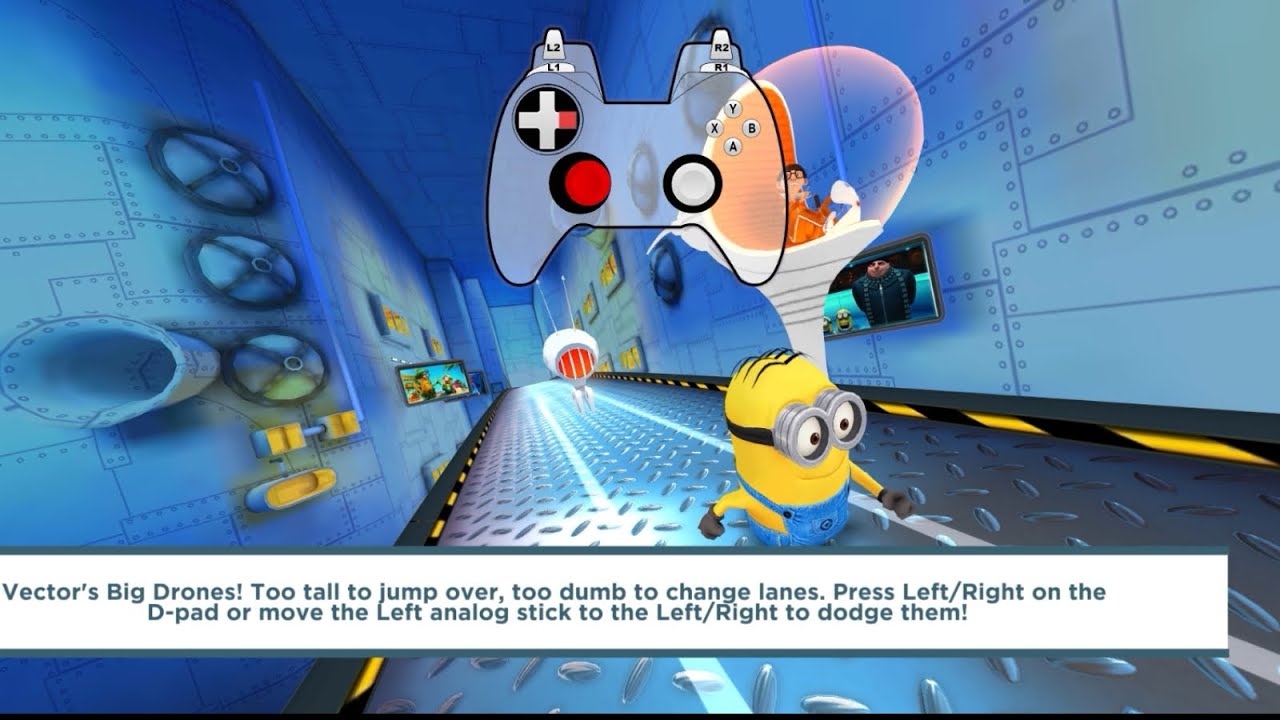 Minion rush 2.7.2 Dave vs Vector With a controller 🎮